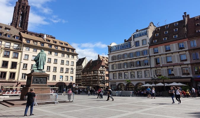Place Gutenberg de Estrasburgo