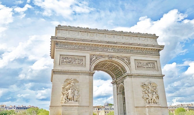 Arc de Triomphe em Paris