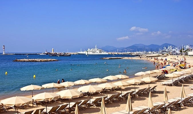 Cannes França Costa Azul